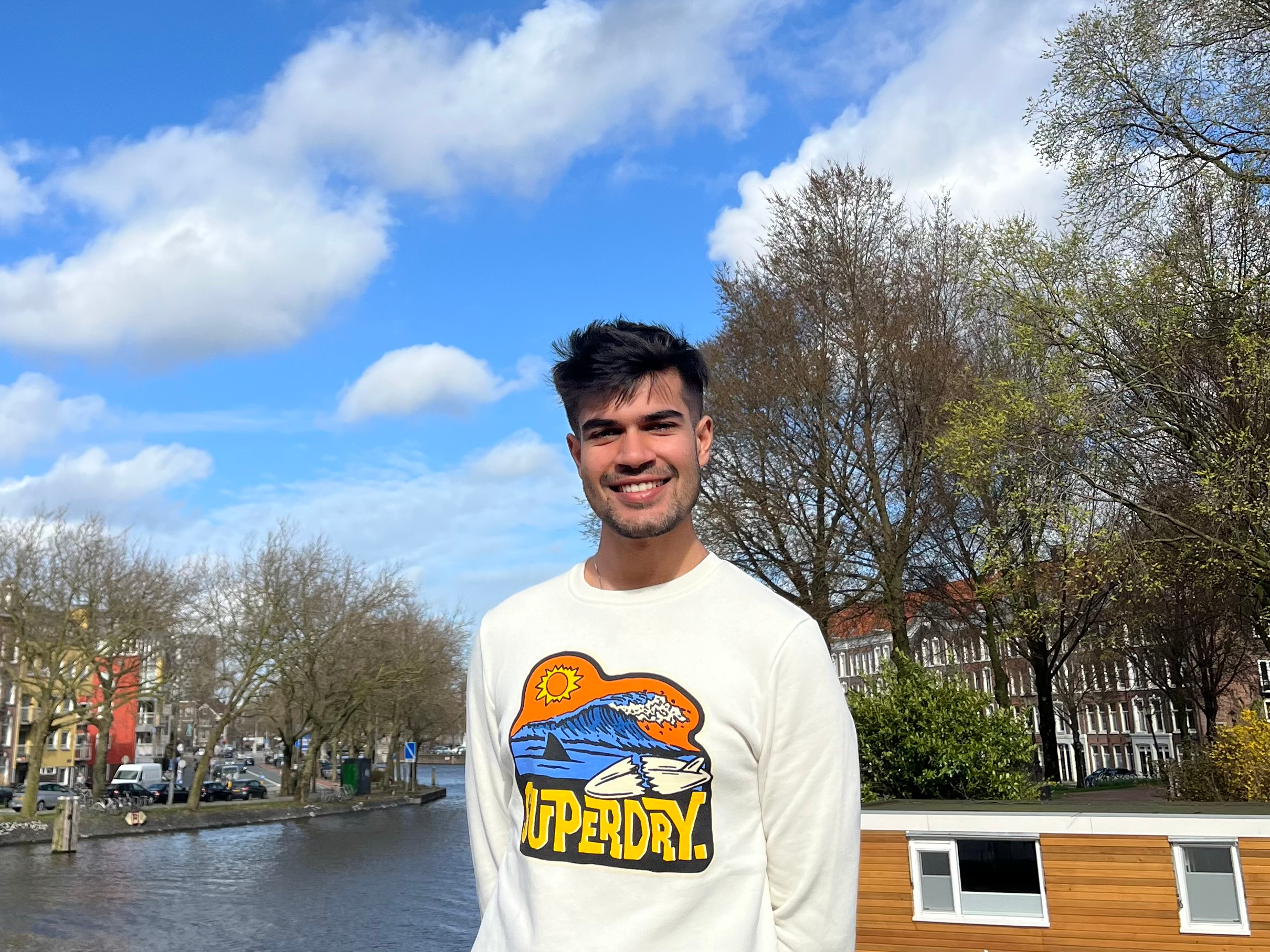 Vedeesh Bali in Amsterdam, Netherlands.